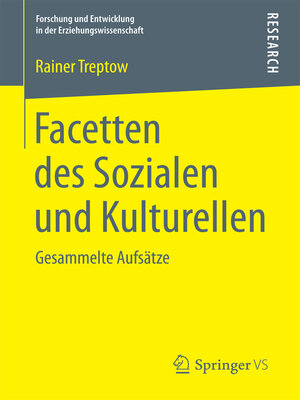 cover image of Facetten des Sozialen und Kulturellen